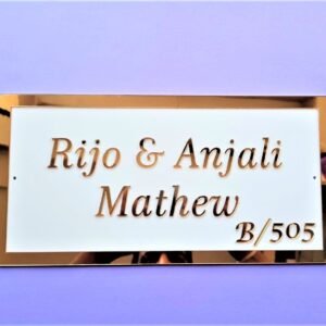 Glamorous nameplates for doors - ACRNP103