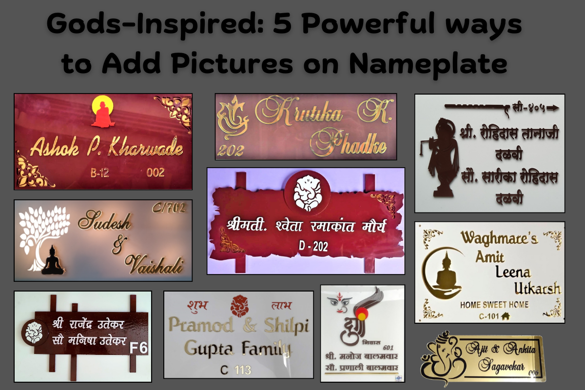 Gods-Inspired: 5 Powerful ways to Add Pictures on Nameplate