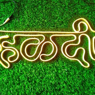 Marathi neon wall art sign