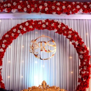 Acrylic Wall Art – Elegant & Stunning Custom Initial LED Monogram Décor (AWA-005)